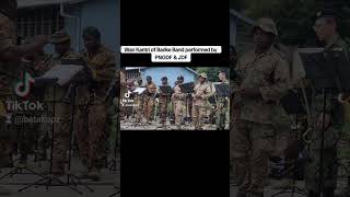 Wan Kantri of Barike Band performed by PNGDF and Japanese Defense Force.