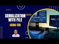 12 - Java Serialization with file - Theory