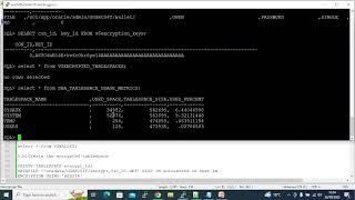 Steps to setup oracle TDE - Transparent Data Encryption