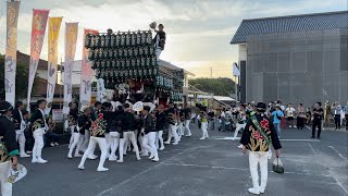 令和6年度7月27日 太子町だんじり祭 太子町役場前パレード入場