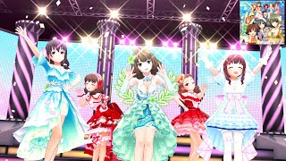 【デレステＭＶ】 「恋が咲く季節」　高垣楓　藤原肇　緒方智絵里　佐久間まゆ　関裕美　＜うたいわけ＞