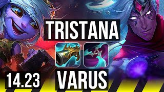 TRISTANA & Lulu vs VARUS & Braum (ADC) | Legendary | NA Grandmaster | 14.23