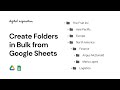 How to Create Folders Automatically in Google Drive