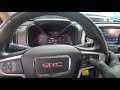 how to reset oil maintenance light on a 2016 gmc canyon