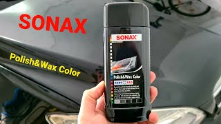 HOW TO WAX YOUR CAR SONAX Polish\u0026Wax Color