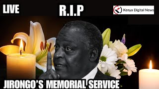 LIVE: Late Cyrus Jirongo's Memorial Service ahead of his Burial in Lugari, Kakamega