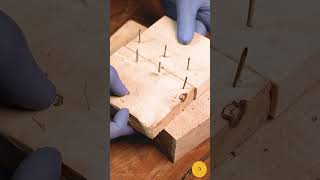 Join Two pieces of wood using nails!!! mind blowing trick!!!!