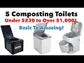 FIVE COMPOSTING TOILETS: Which One Is Best For You? #Boxio #Trelino #OGO #CompoCloset #NaturesHead