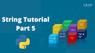 String Tutorial Part 5 In Python Programming Training | Craw Security #pyhton #pythonprogramming