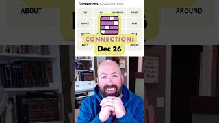 Nyt Connections Dec 26