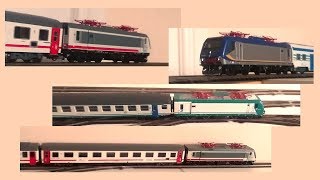 Trenitalia in HO: 3x ViTrains E464!! InterCity Sun, DTR and XMPR