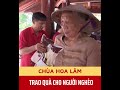 CHÙA HOA LÂM TRAO QUÀ CHO NGƯỜI NGHÈO #shorts  #truyenhinhhanam #hanamtv #phatdan