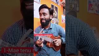 1 Chord 5 Bollywood songs on Ukulele - Mashup on ukulele | Easy Tutorial #shorts