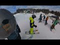 skiing pov relaxing vibes a family adventure british columbia serwas