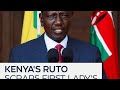 Kenyan President William Ruto announces ''austerity measures'' to address budget crisis