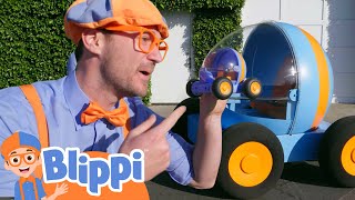 Blippi Explores In The Blippi-Mobile! | Vehicles for Kids | Educational Videos for Kids