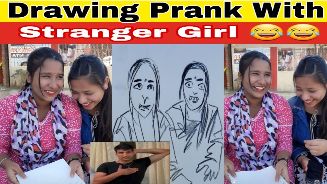 Drawing Prank With Strangers Girl ёяшв Random Drawing Drawing Prank