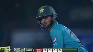 Shoaib Malik innings - Pakistan vs World XI 3rd T20 International Gaddafi Stadium Lahore