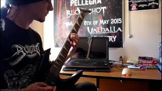 Bulletbelt - Deathgasm - Guitar cover.