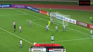 Argentina Vs Paraguay 2 2   Sudamericano Sub 17   Resumen y Goles