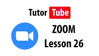 Zoom Tutorial - Lesson 26 - Annotate while Sharing Screen