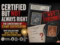 The Practical Limitations of Certificates