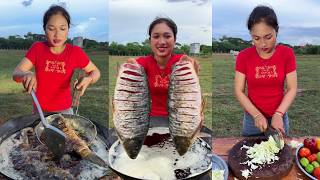 Amazing cooking deep fried fish braised recipe