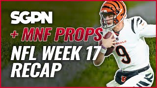 Monday Night Football Prop Bets - NFL Player Props - NFL Predictions 1/2/23 - NFL Week 17 Recap