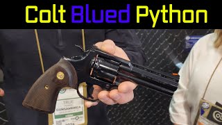 Colt's Blued Python: 'It's a Beaut, Clark!' -- SHOT Show 2024