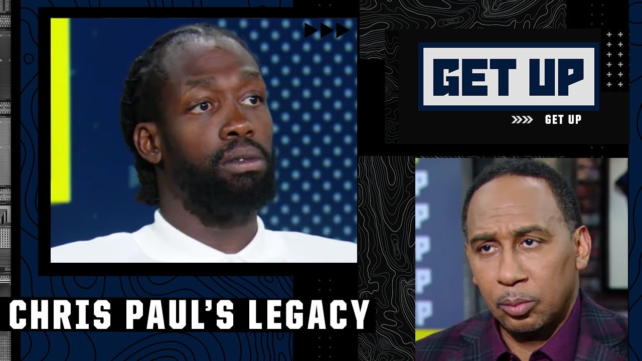 Stephen A. Smith and Patrick Beverley DEBATE Chris Paul's legacy and defensive ability 👀🍿 | Get Up