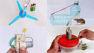 How To Make 4 Dc Motor Super Inventions At Home | Science Project | DIY Inventions | Life Hacks
