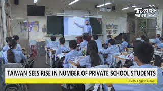 Taiwan sees rise in number of private school students