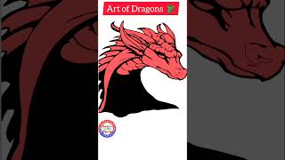 Dragon 🐉 drawing 🥰🥰 python programming #shorts #coding #python ©