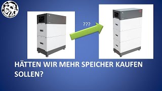 PV-Anlage mit Speicher: Mehr Speicher = Besser? Ich rechne das für unsere Anlage nach