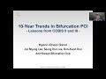 10-year trends in bifurcation PCI: Lessons from COBIS II and III - Dr Hyeon-Cheol Gwon