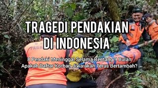 TRAGEDI PENDAKIAN DI INDONESIA: 8 Pendaki Meninggal dalam 9 Bulan