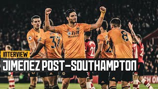Raul Jimenez discusses his record breaking goals as Wolves complete dramatic turnaround at St Mary's