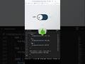 😎 Minion Eye Toggle Switch | HTML CSS JavaScript #webdevelopment #coding #htmlcssjavascript #shorts