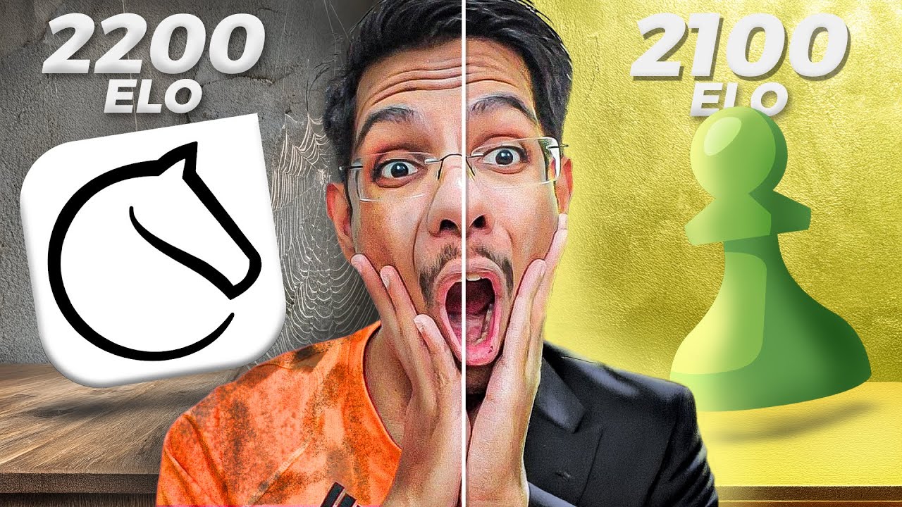 2200 Elo Lichess Org Vs 2100 Elo Chess The Difference Youtube