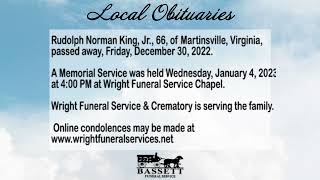Obits for January 5, 2023