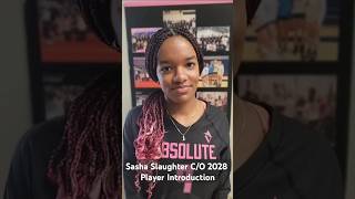 Sasha Slaughter - Absolute Volleyball Club Player Introduction