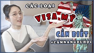 Vlog56# CÁC LOẠI VISA MỸ DU HỌC SINH CẦN BIẾT [Cuộc sống ở Mỹ của Gà Tây Tây]