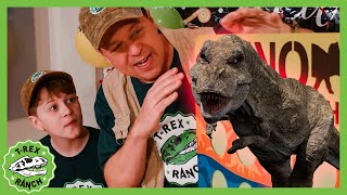 🧪Dinosaur Fossil Challenge New Year | T-rex Ranch | NEW Superhero Cartoon for Kids | Moonbug Kids