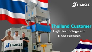 [Testimonial] Thailand Customer Feedback About Y32-500T Hydraulic Press