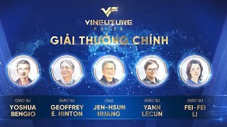 Chủ tịch của NVIDIA và 4 nhà khoa học thắng giải thưởng 3 triệu USD của VinFuture | VTV24