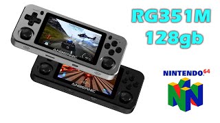 RG351M Portable Pick Up \u0026 Play Emulation Device - 7,000 Games Included