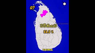 ශ්‍රී ලංකාවේ කතෝලික ජනතාව වැඩියෙන්ම සිටිනා දිස්ත්‍රික්ක 10 | 10 districts with the highest Catholics