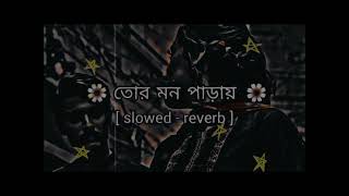 Tor_ MON _paray _Thakte _De _Amay _best Bengali romantic Lofi songs ( Slowed And Reverb )Tor_ MON _🖤