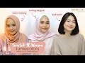 Swatch 10 Warna Lumecolors Lip & Cheek Mousse di Warna Kulit Putih, Kuning Langsat, dan Sawo Matang