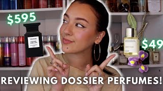 😳$595 VS $49??😳 Reviewing Dossier Perfumes!!